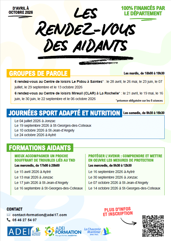 Affiche rendez vous aidants