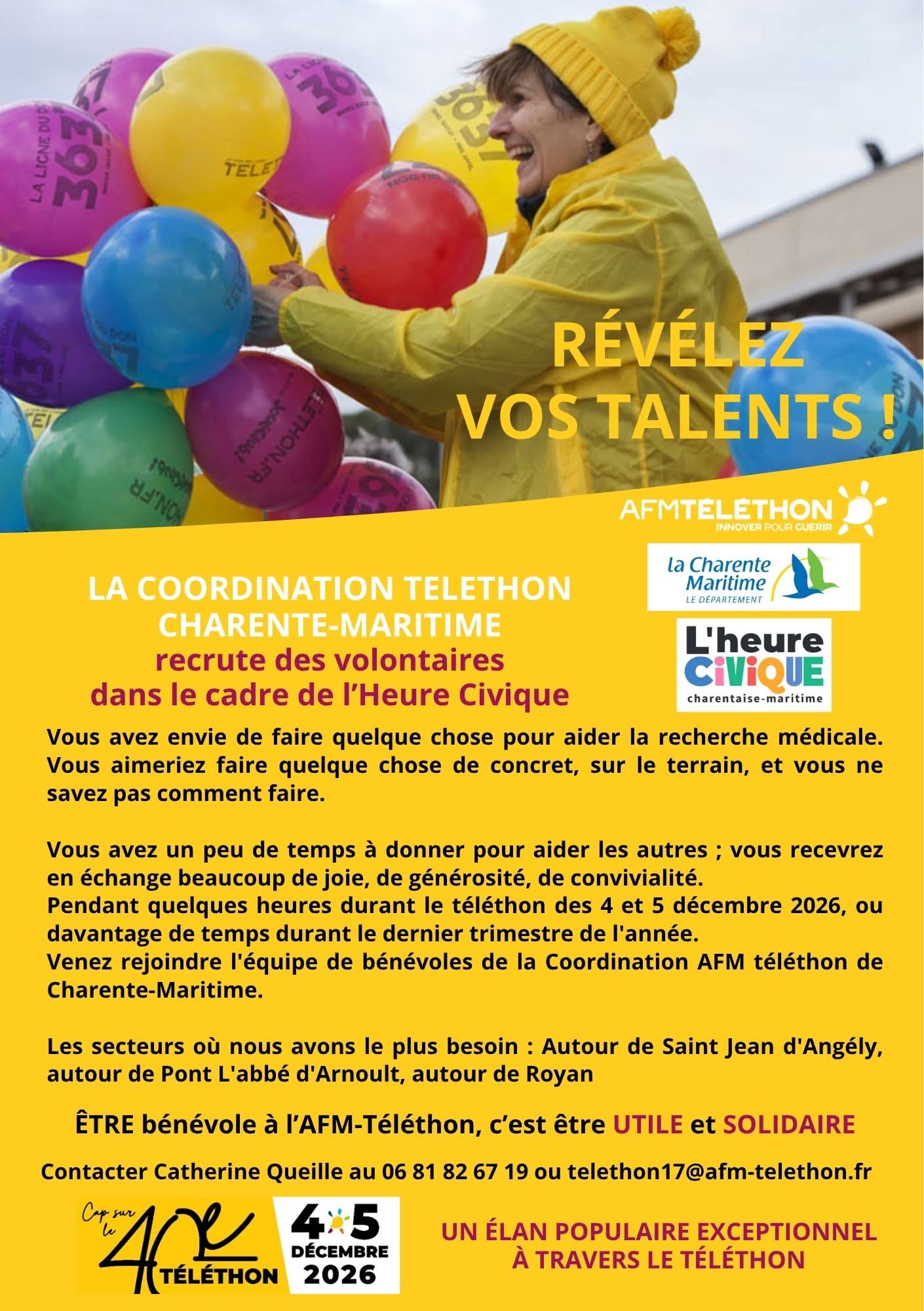 Recrutement volontaires heure civique